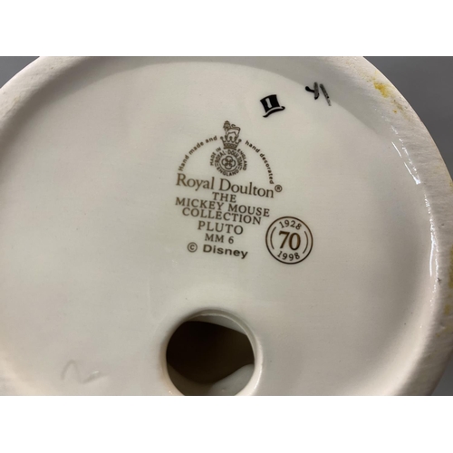 173 - Royal Doulton 70 Years Gold Backstamp - Pluto MM6