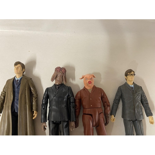 89 - 4 x Dr Who Figures, 6