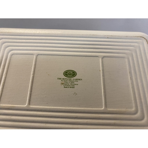 135 - Portmeirion Botanic Garden 22cm x 16cm Lasagne Baking Dish