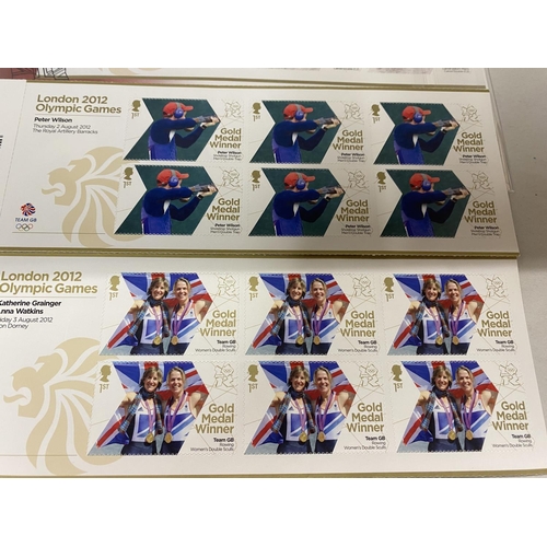 72 - Olympic FDC Plus 12 x Mint/Unused Olympic Stamps