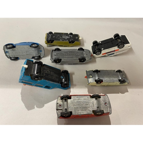 7 - 7 x Vintage Die Cast inc. Gorgi, Matchbox, Husky - Playworn but Good Condition