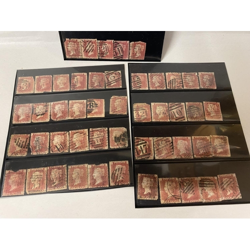 6 - Quantity of 60+ Penny Red stamps