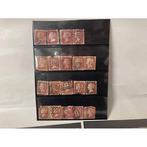 6 - Quantity of 60+ Penny Red stamps