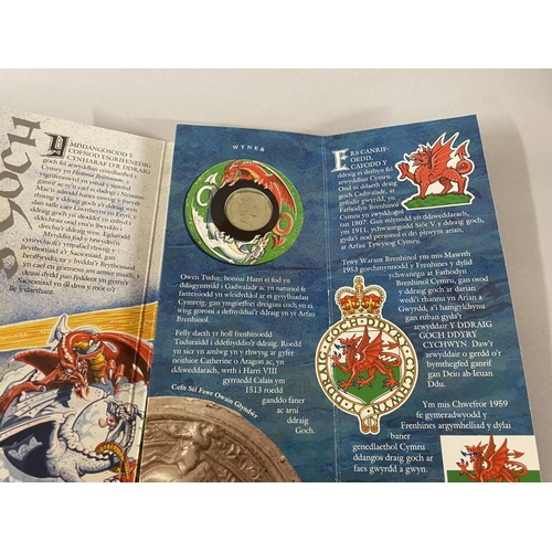 13 - 1995 Welsh £1 Coin Pack