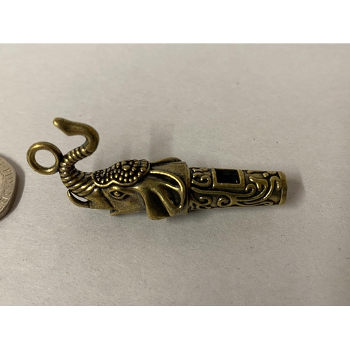 157 - Elephant Whistle Charm/Pendant