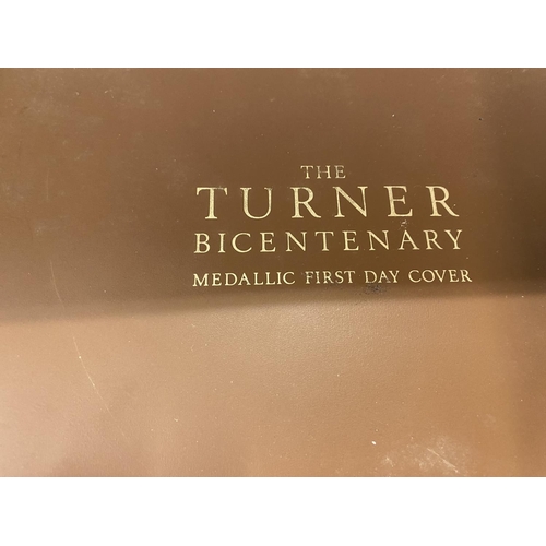 170 - Turner Bi-Centenary Medallic First Day Cover