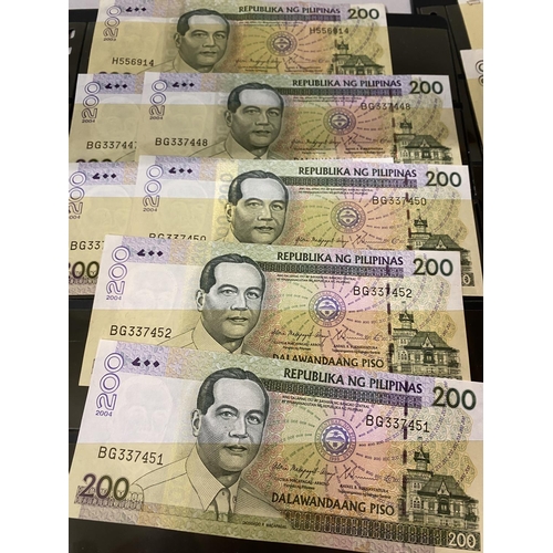 17 - Approx. 50 Philipines Bank Notes of Various Denominations