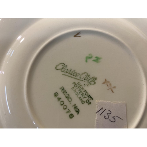 125 - Clarice Cliff 1953 Coronation Side Plate & Cup