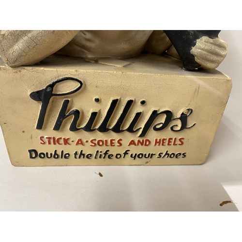 127 - Vintage Rare 'Phillips' Shoemaker Advertising Figure - 12