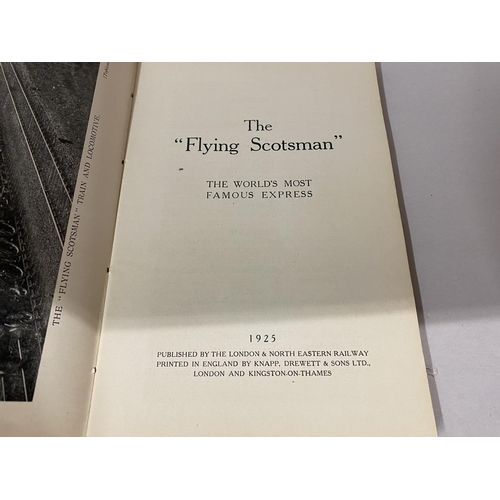 42 - Early Booklet on Flying Scotsman