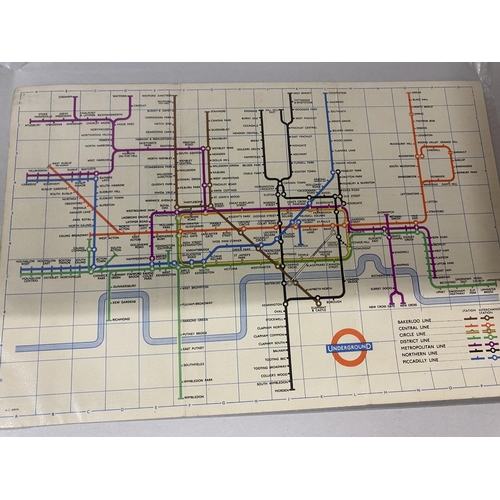 43 - Vintage Underground Map