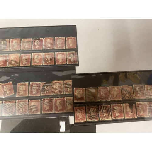 8 - Quantity of x54 Used Penny Red Stamps