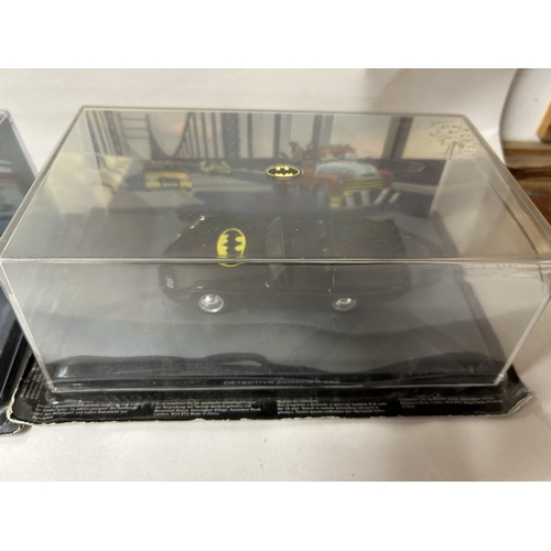 11 - 2 x Eaglemoss Boxed 'Batman' Vehicles