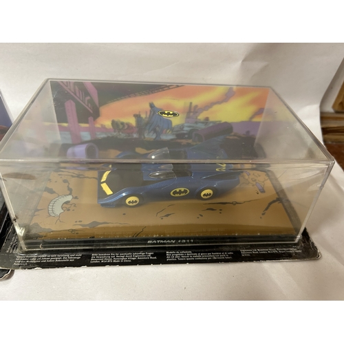 12 - 2 x Boxed Eaglemoss 'Batman' Vehicles