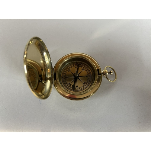 'Rolex' Pocket Watch Style Compass