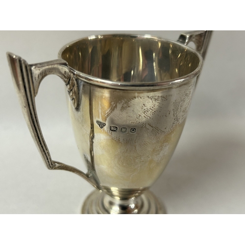 26 - Hallmarked Silver Trophy Cup (Engraved) - London 1951 - Weight 56g