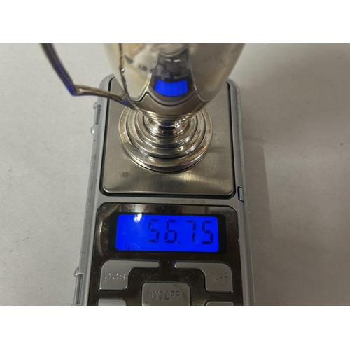 26 - Hallmarked Silver Trophy Cup (Engraved) - London 1951 - Weight 56g