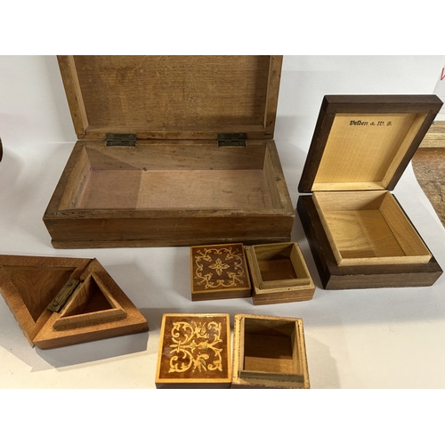 229 - Various Wooden Boxes