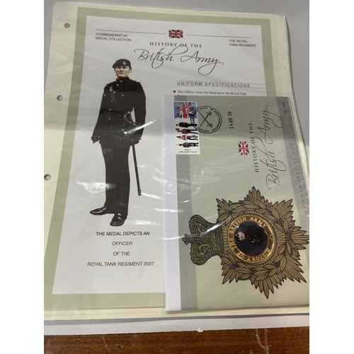 11 - British Army Coin/Medal Cover