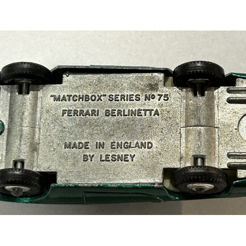 231 - Matchbox #75 - Ferrari Berrinetta