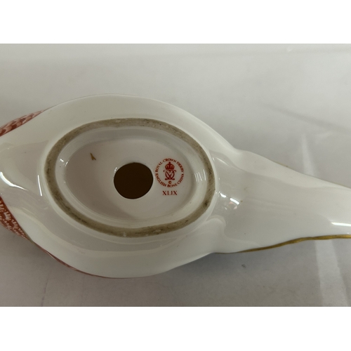 210 - Royal Crown Derby - Pheasant (No Stopper)