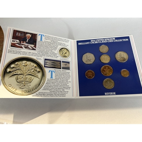 143 - Royal Mint UK 1984 Proof Coin Pack