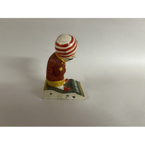 150 - Maharaja Air India Plaster Figure with Wear