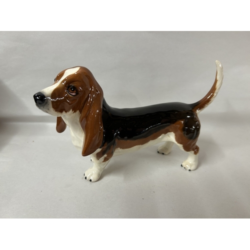 126 - Beswick Large Size Bassett Hound