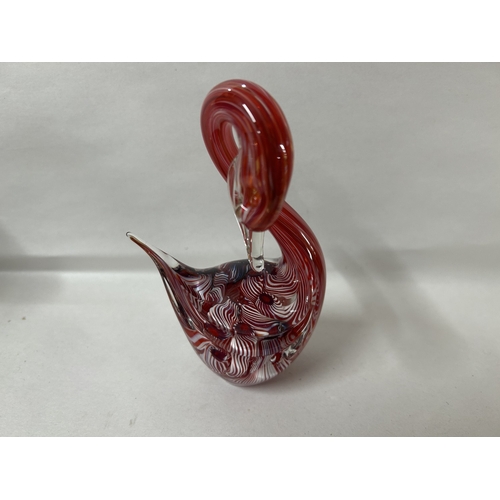127 - Murano Glass Swan, 5