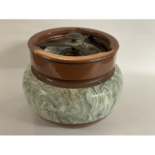 167 - Antique Ceramic Tobacco Jar
