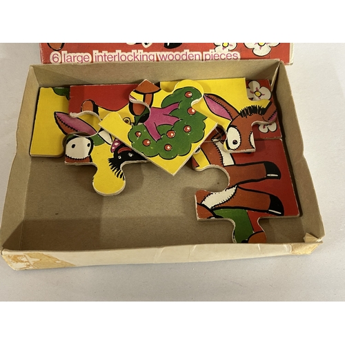 55 - Vintage Wooden Jigsaw Puzzle