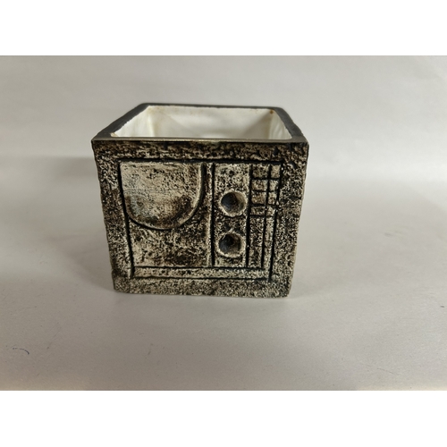 262 - Troika Cube Vase - Slight Damage to Rim (See Photo)