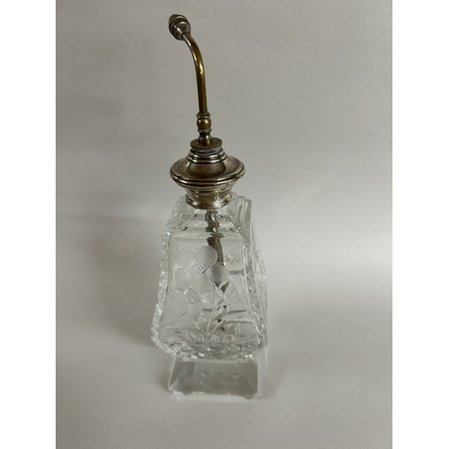 279 - Sterling Silver & Glass Atomiser