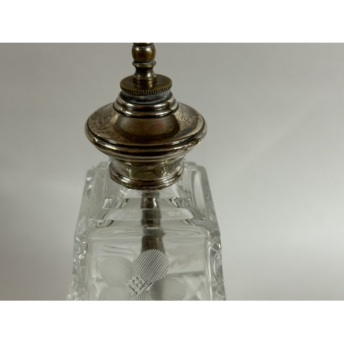 279 - Sterling Silver & Glass Atomiser