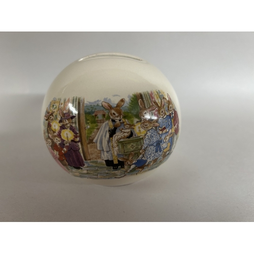 285 - Royal Doulton Bunnykins Christening Money Ball