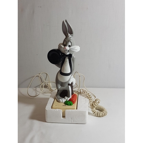 6 - Bugs Bunny telephone complete with box