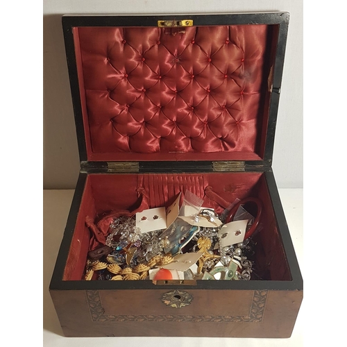 41 - Jewellery box and contents