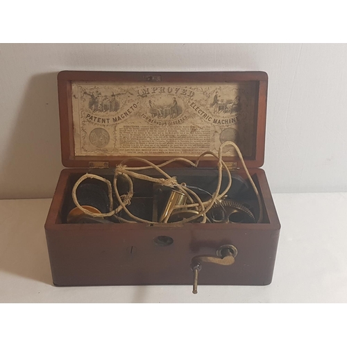 9 - Vintage electric shock therapy machine