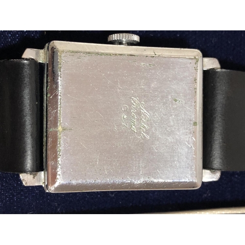 154 - Boxed Nichel chemo watch
