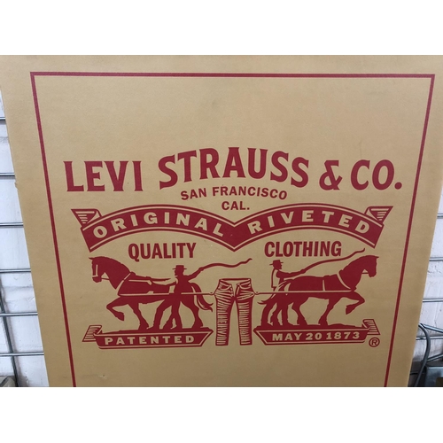 140 - Levi advertising sign