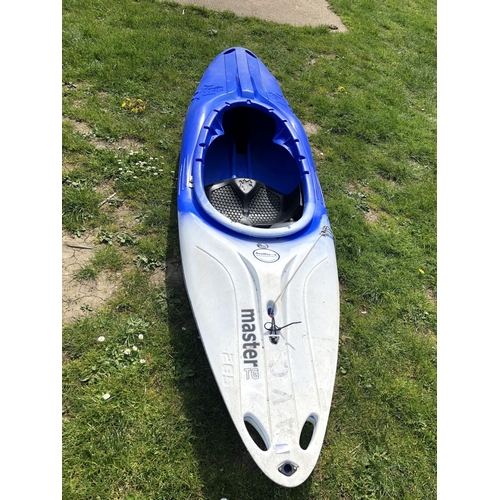 345 - BLUE AND WHITE TG265 KAYAK