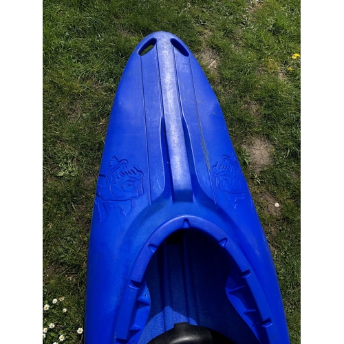 345 - BLUE AND WHITE TG265 KAYAK