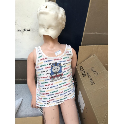 61 - RESUSCITATION DOLL AND SPARE PARTS