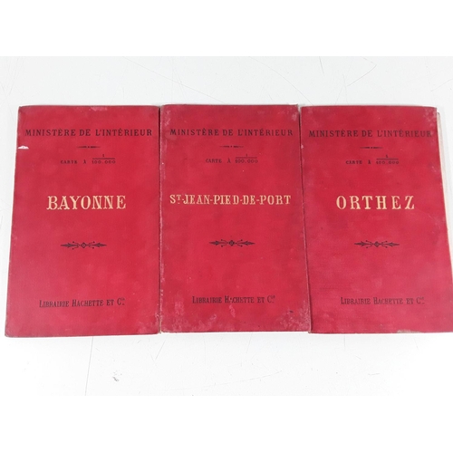 176 - 3 Vintage French pocket maps
