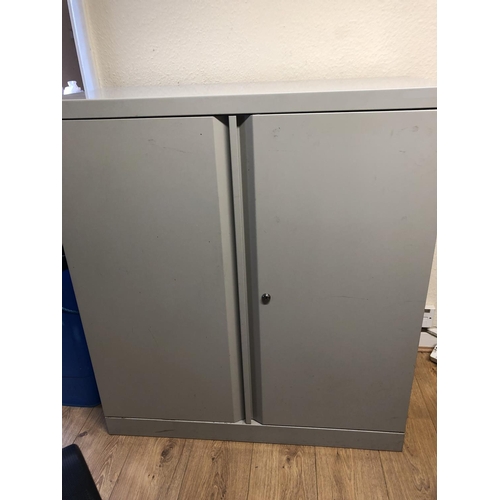 615 - 2 METAL FILING CABINETS