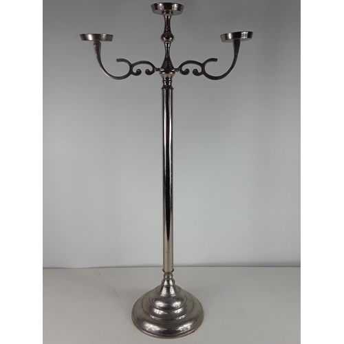 300 - Tall plated candelabra