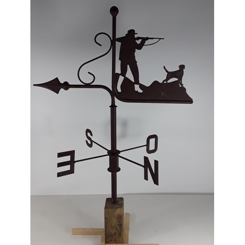 17 - Old metal weather vane