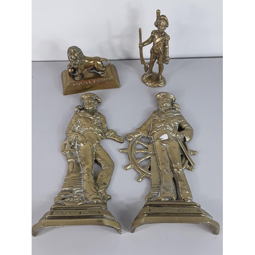 68 - 4 Brass figures