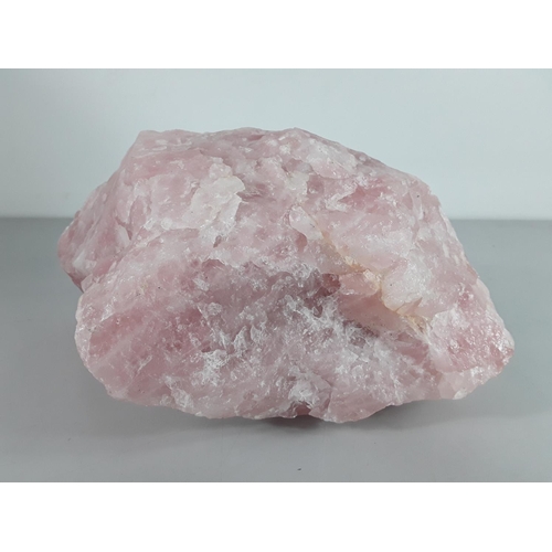 74 - Large piece of Rose Quartz approx 4.9kg