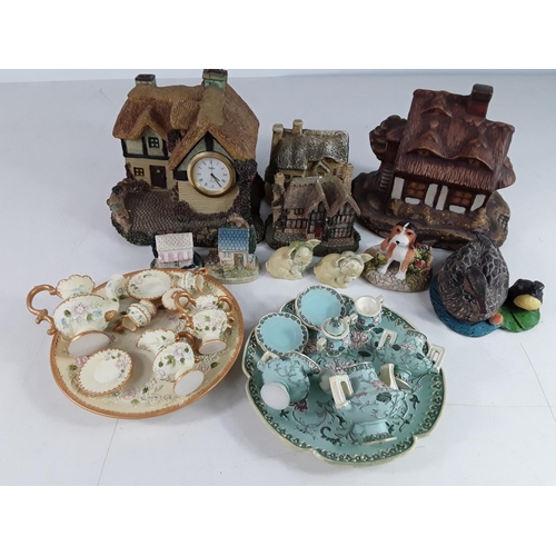 79 - Collection of various ornaments and  dolls teaware